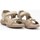 Chaussures Femme Sandales et Nu-pieds Panama Jack Sandalias  en color taupe para Beige