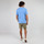 Vêtements Homme T-shirts manches courtes Oxbow Tee shirt check-wool manches courtes graphique TEATA Bleu