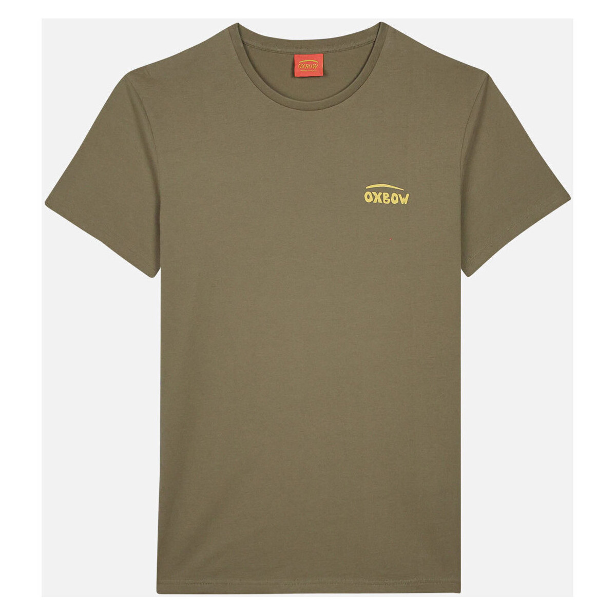 Vêtements Homme T-shirts manches courtes Oxbow Tee shirt manches courtes graphique TAPUIO Vert