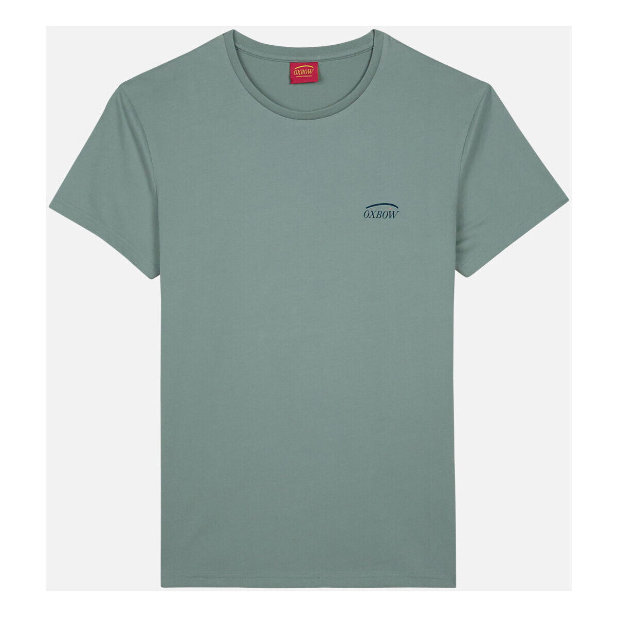 Vêtements Homme T-shirts manches courtes Oxbow Tee shirt manches courtes graphique TOHORA Vert