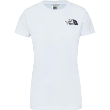Vêtements Femme T-shirts manches courtes The North Face W Half Dome Tee Blanc