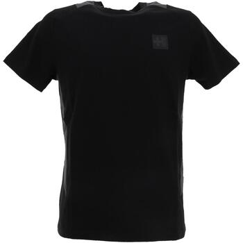 Vêtements Homme T-shirts manches courtes Helvetica T-shirt love Noir