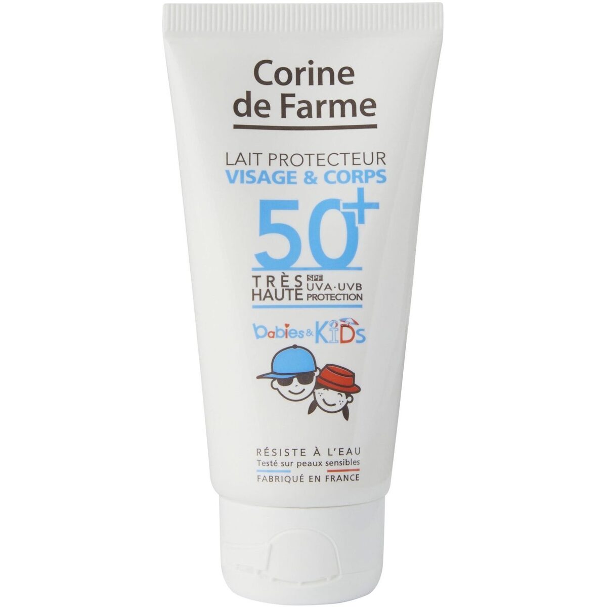Beauté Protections solaires Corine De Farme Crème Protectrice Visage et Corps SPF50+ Babies & Autres