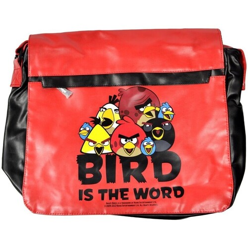 Sacs Garçon Cartables Angry Birds The Bird Is The Word Noir