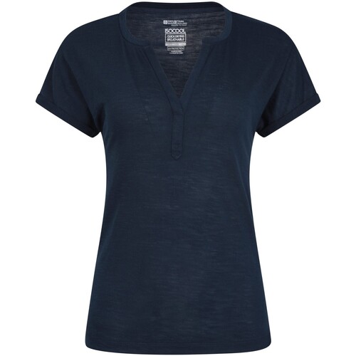 Vêtements Femme T-shirts manches longues Mountain Warehouse Skye Bleu