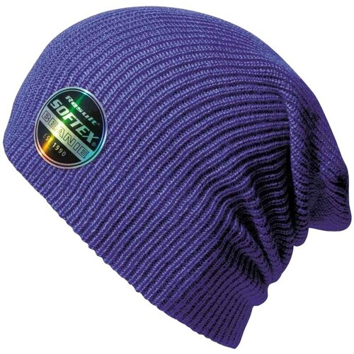 Accessoires textile Bonnets Result Core Softex Violet