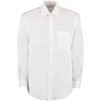 Vêtements Homme Chemises manches longues Kustom Kit K104 Blanc