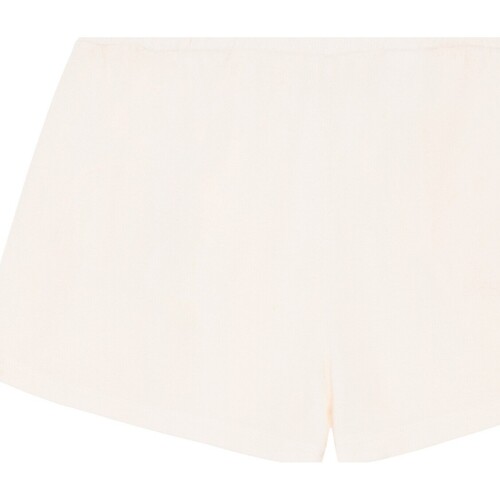 Vêtements Femme Shorts / Bermudas Native Spirit PC6692 Blanc