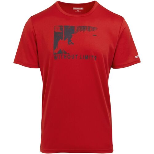 Vêtements Homme T-shirts manches longues Regatta Fingal VIII Rouge