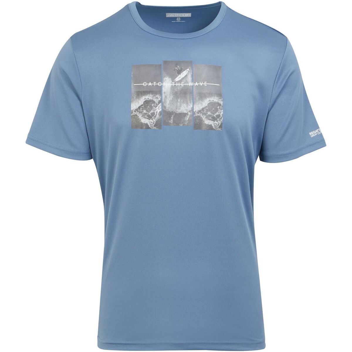 Vêtements Homme T-shirts Dunkelgr manches longues Regatta  Bleu