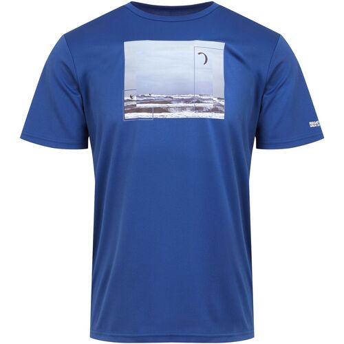 Vêtements Homme T-shirts manches longues Regatta RG9698 Bleu