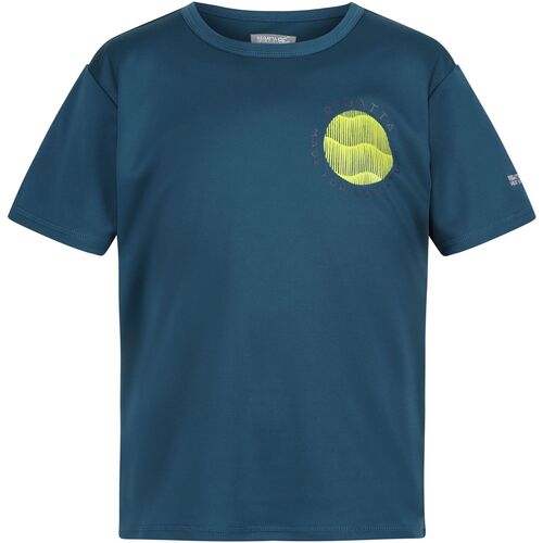 Vêtements Enfant T-shirts manches courtes Regatta RG9719 Bleu