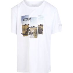 Vêtements Enfant T-shirts manches courtes Regatta Alvardo VIII Blanc