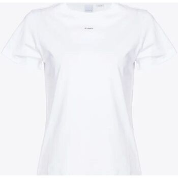 Vêtements Femme T-shirts & Polos Pinko BASICO 100373 A1N8-Z04 Blanc