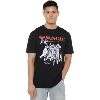 Vêtements Homme T-shirts manches longues Magic The Gathering  Noir