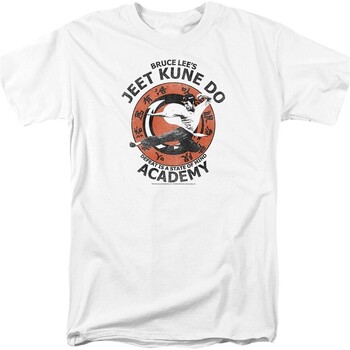 Vêtements Homme T-shirts manches longues Bruce Lee Academy Blanc