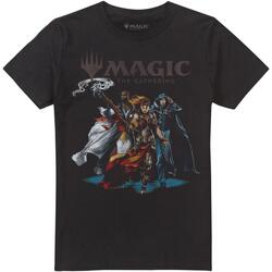 Vêtements Homme T-shirts manches longues Magic The Gathering Supergroup Noir