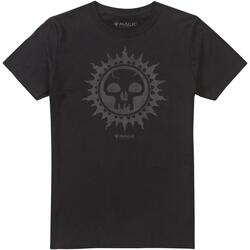 Vêtements Homme T-shirts manches longues Magic The Gathering Black Mana Noir
