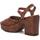Chaussures Femme Sandales et Nu-pieds Carmela 16163703 Marron