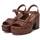Chaussures Femme Sandales et Nu-pieds Carmela 16163703 Marron