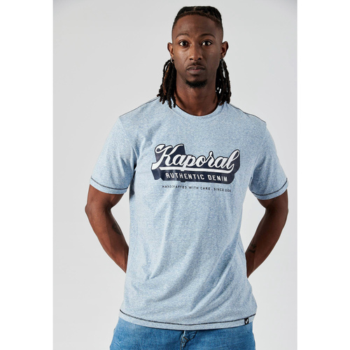 Vêtements Homme T-shirts manches courtes Kaporal BASE Bleu