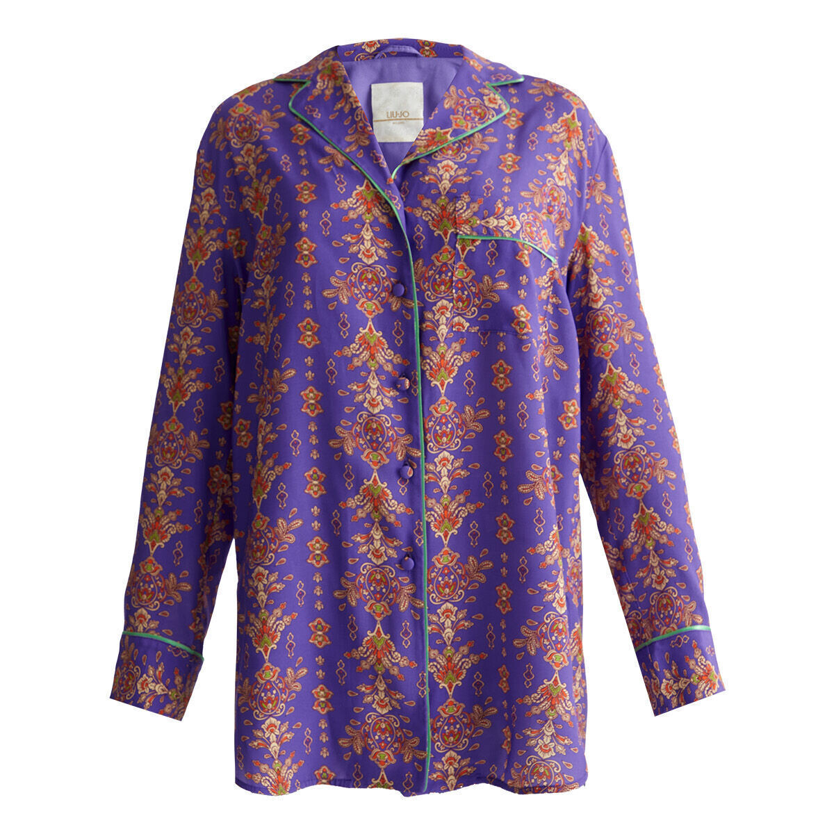 Vêtements Femme Chemises / Chemisiers Liu Jo Chemise avec imprimé Violet