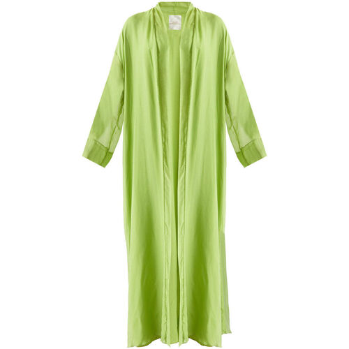 Vêtements Femme Robes Liu Jo Caftan en soie mélangée Vert