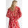 Vêtements Femme Tops / Blouses Liu Jo Blouse en soie mélangée imprimée Rouge