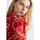 Vêtements Femme Tops / Blouses Liu Jo Blouse en soie mélangée imprimée Rouge