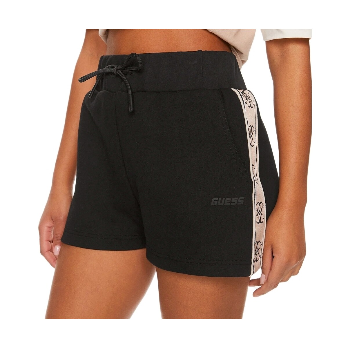 Vêtements Femme Shorts / Bermudas Guess Britney Noir