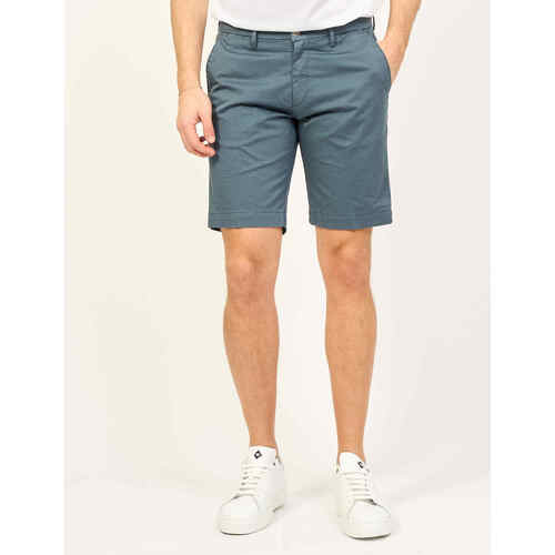 Vêtements Homme Shorts / Bermudas Sette/Mezzo Short homme Settemezzo coupe slim 4 poches Bleu