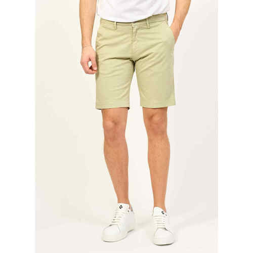 Vêtements Homme Shorts / Bermudas Sette/Mezzo Short homme Settemezzo coupe slim 4 poches Vert