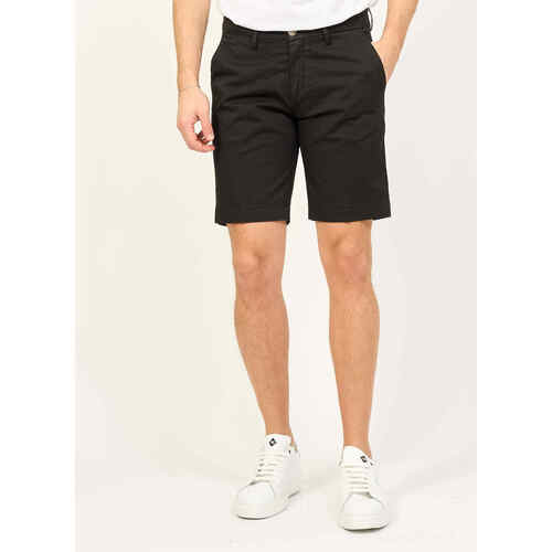 Vêtements Homme Shorts / Bermudas Sette/Mezzo Short homme Settemezzo coupe slim 4 poches Noir