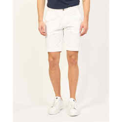 Vêtements Homme Shorts / Bermudas Sette/Mezzo Short homme Settemezzo coupe slim 4 poches Blanc