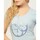 Vêtements Femme T-shirts & Polos Guess T-shirt à col rond  avec logo en strass Bleu