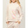 Vêtements Femme Sweats Emporio Armani EA7 Sweat à capuche  Logo Series en coton biologique Rose