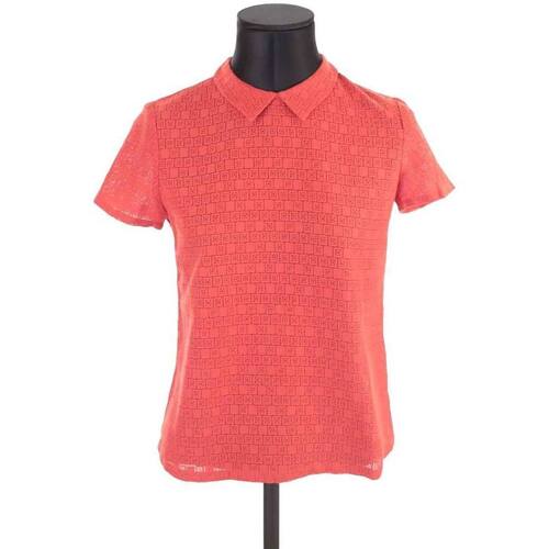 Vêtements Femme Débardeurs / T-shirts ltlich manche Sessun Top en coton Rouge