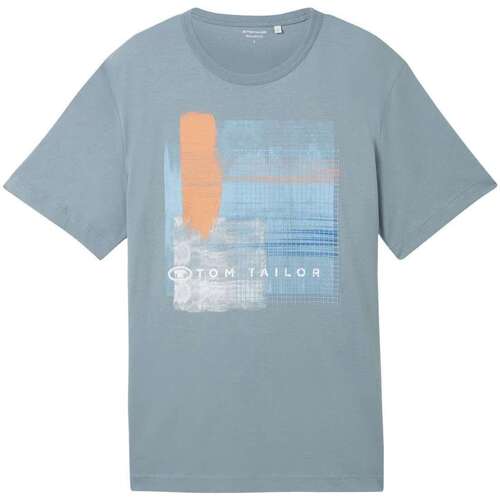 Vêtements Homme T-shirts manches courtes Tom Tailor 162743VTPE24 Bleu