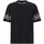 Vêtements Homme Womens Satin Stripe Shirt T-Shirt Avec Flammes Blanches Noir