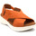 Chaussures Femme Sandales et Nu-pieds Weekend 12225 Orange