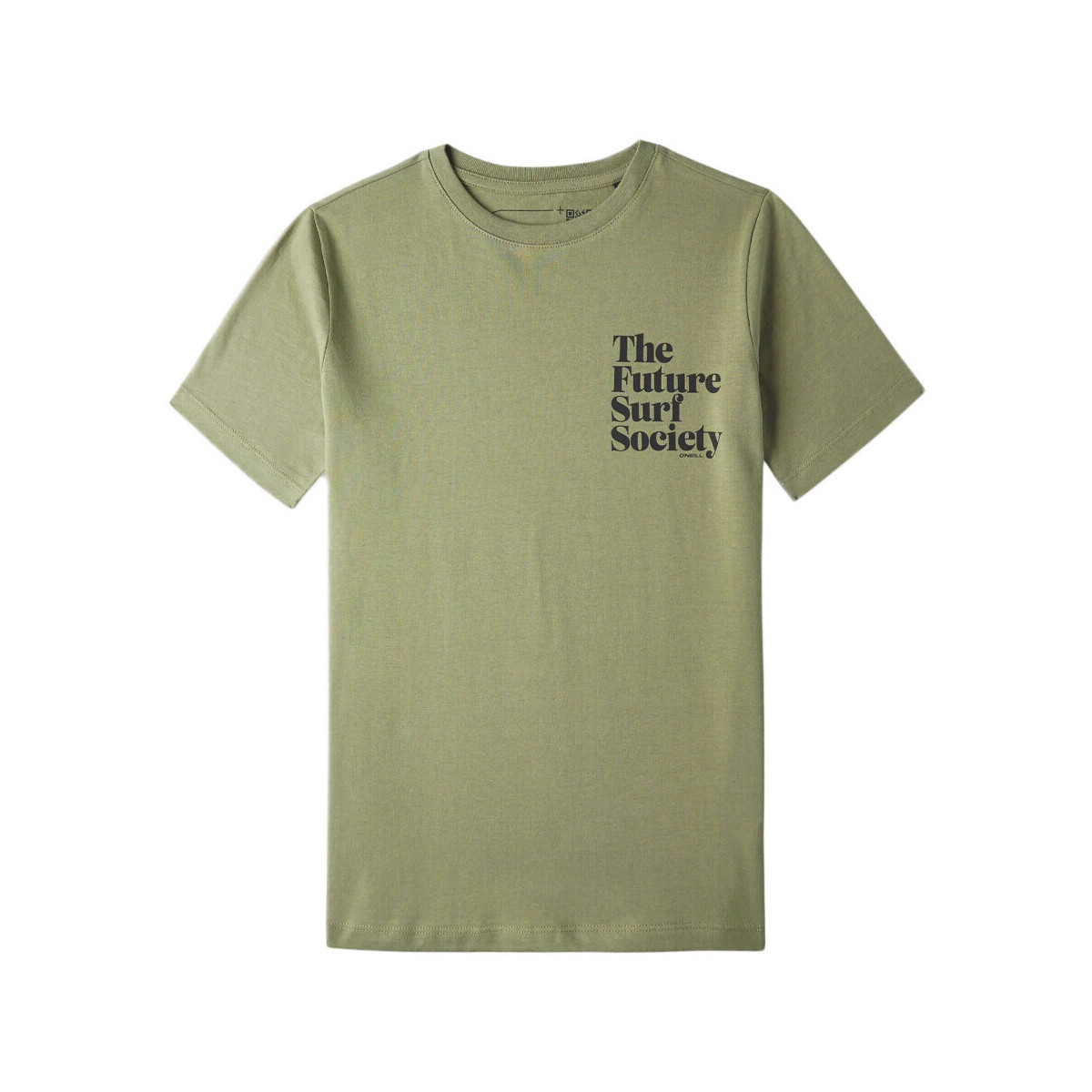 Vêtements Garçon T-shirts manches courtes O'neill 4850042-16011 Vert