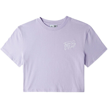Vêtements Fille T-shirts manches courtes O'neill 3850071-14513 Violet