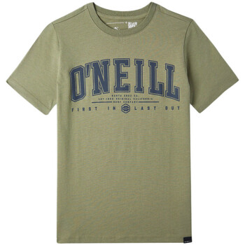 Vêtements Garçon T-shirts manches courtes O'neill 4850045-16011 Vert