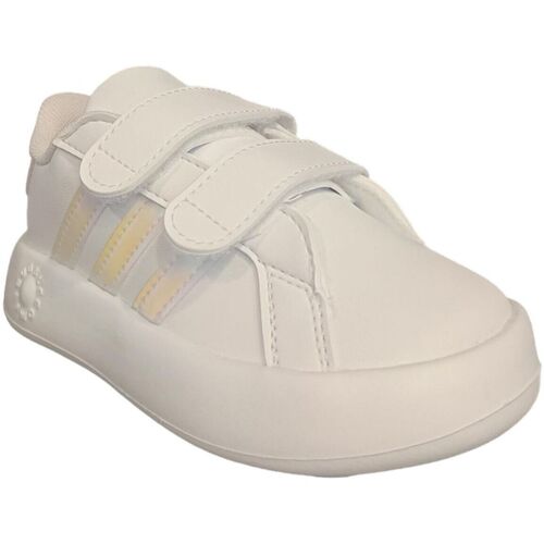 Chaussures Enfant Baskets basses adidas Originals GRAND COURT Blanc