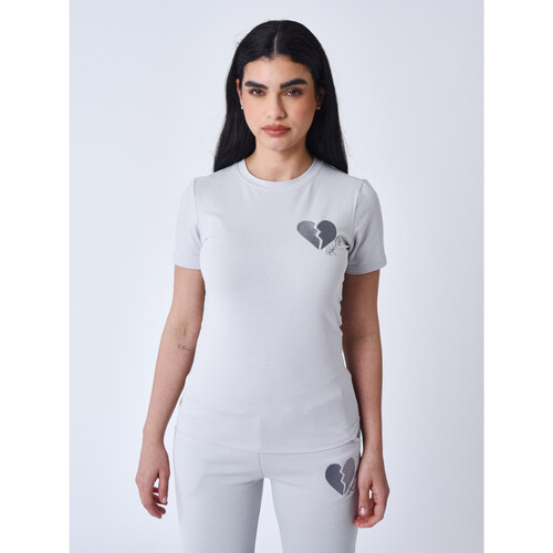 Vêtements Femme T-shirts & Polos Project X Paris Tee Shirt F231111 Gris