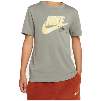 Vêtements Garçon T-shirts manches courtes city Nike 86L823 Gris