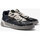 Chaussures Homme Baskets mode Lacoste BASKETS  LT 125 HOMME EN CUIR BLEUES MARINES ET NOIRE Noir