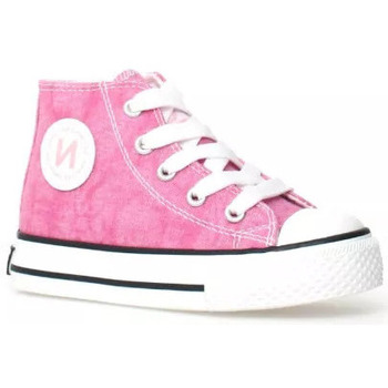 Chaussures Fille Baskets mode Naturino BASKETS TOILE  FLAMINGO Rose