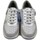 Chaussures Femme Baskets mode Imac Femme Chaussures, Sneakers en Cuir, Lacets et Zip - 555740 Argenté