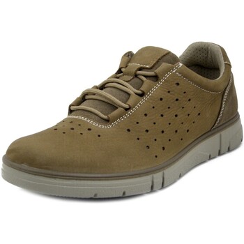 Chaussures Homme Baskets mode Imac Homme Chaussures, Sneakers, Nubuck - 551460 Beige